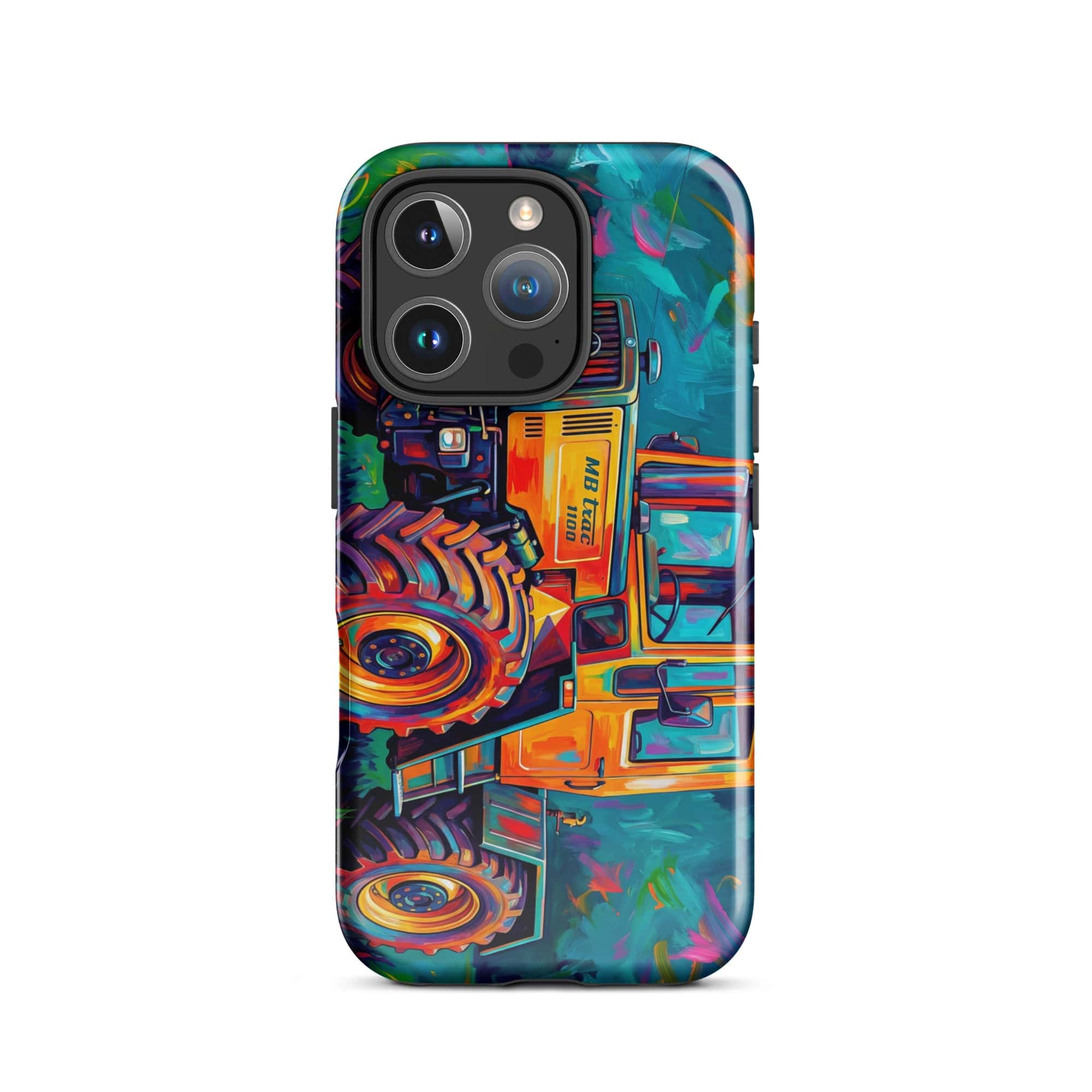 The Tractor Mugs Store iPhone 16 Pro MB TRAC 1100 | Splash Art Tough Case for iPhone® Quality Farmers Merch