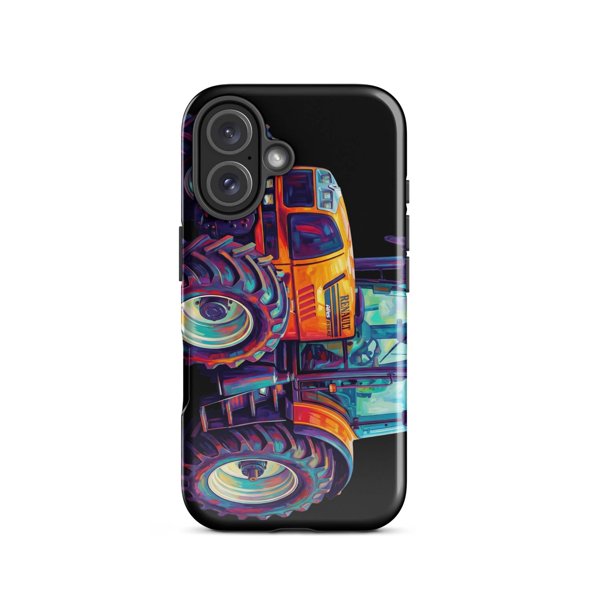 The Tractor Mugs Store iPhone 16 Renault Atles 926 | Splash Art Tough Case for iPhone® Quality Farmers Merch