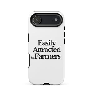 The Tractor Mugs Store iPhone 17 Air EASILY ATTRACTED TO FARMERS | Tough Case for iPhone® Quality Farmers Merch