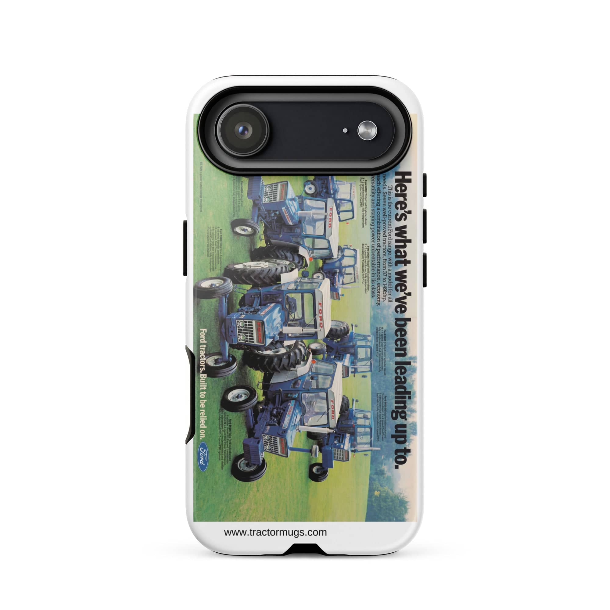 The Tractor Mugs Store iPhone 17 Air Ford '000 Series Advert | Tough Case for iPhone® Quality Farmers Merch