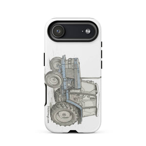The Tractor Mugs Store iPhone 17 Air Ford 6640 Pencil Sketch | Tough Case for iPhone® Quality Farmers Merch