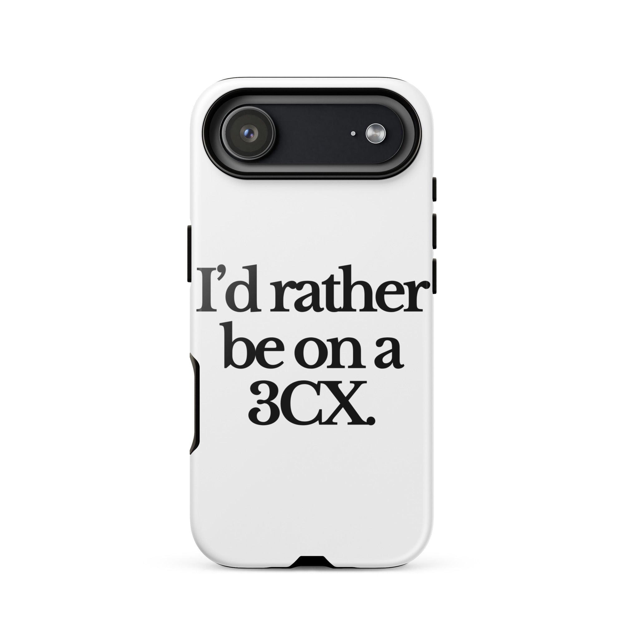 The Tractor Mugs Store iPhone 17 Air I'D RATHER BE ON A 3CX | Tough Case for iPhone® Quality Farmers Merch