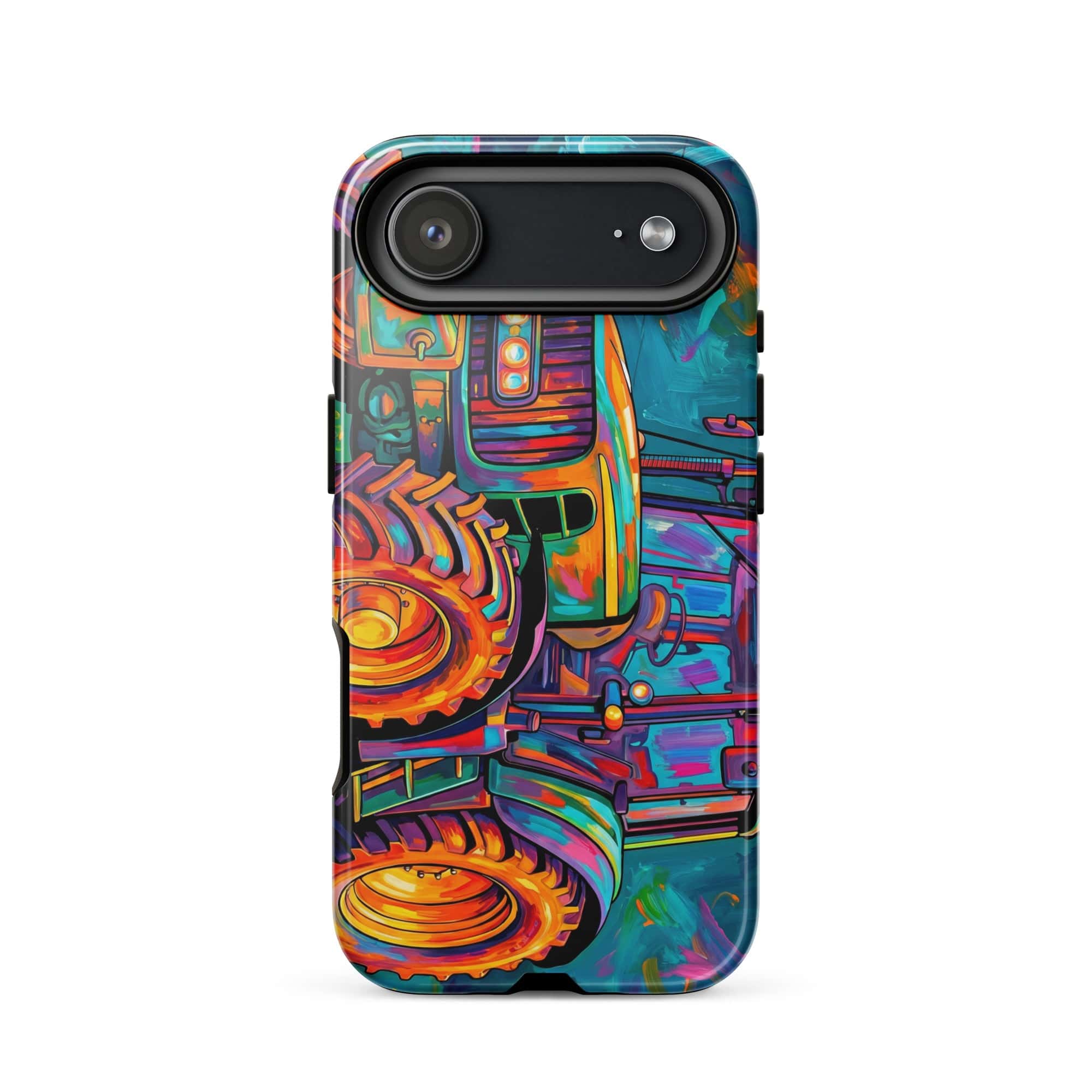 The Tractor Mugs Store iPhone 17 Air John Deere 6930 | Splash Art Tough Case for iPhone® Quality Farmers Merch