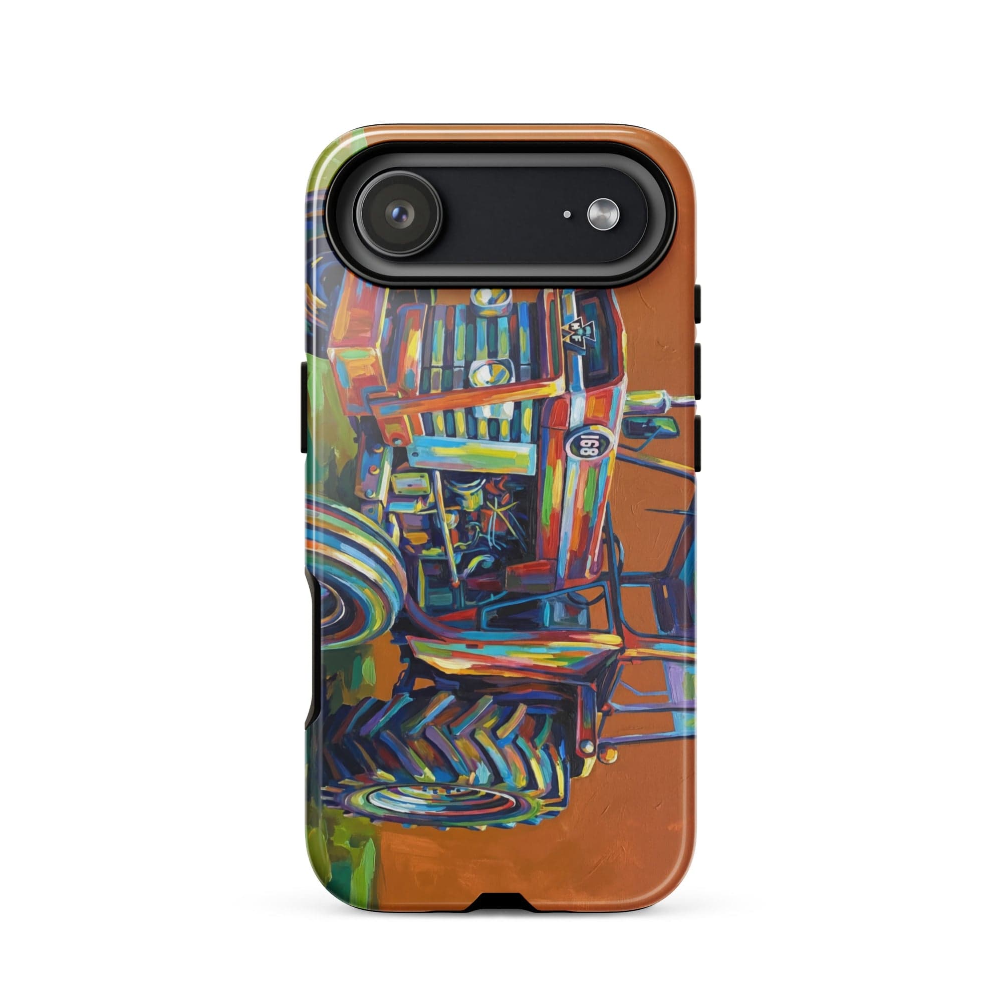 The Tractor Mugs Store iPhone 17 Air Massey Ferguson 168 | Splash Art Tough Case for iPhone® Quality Farmers Merch