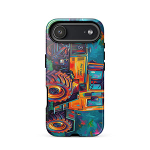 The Tractor Mugs Store iPhone 17 Air MB TRAC 1100 | Splash Art Tough Case for iPhone® Quality Farmers Merch