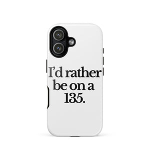 The Tractor Mugs Store iPhone 17 I'D RATHER BE ON A 135 | Tough Case for iPhone® Quality Farmers Merch