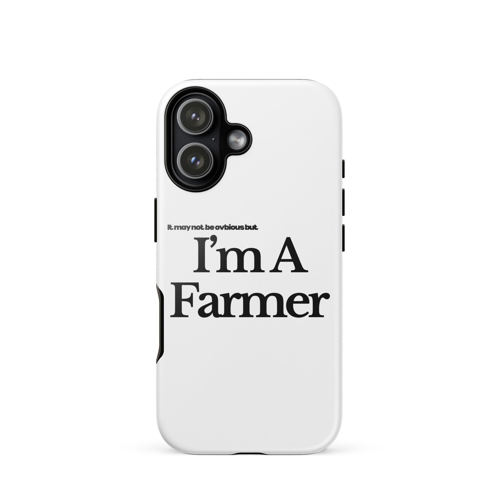 The Tractor Mugs Store iPhone 17 I'M A FARMER  | Tough Case for iPhone® Quality Farmers Merch