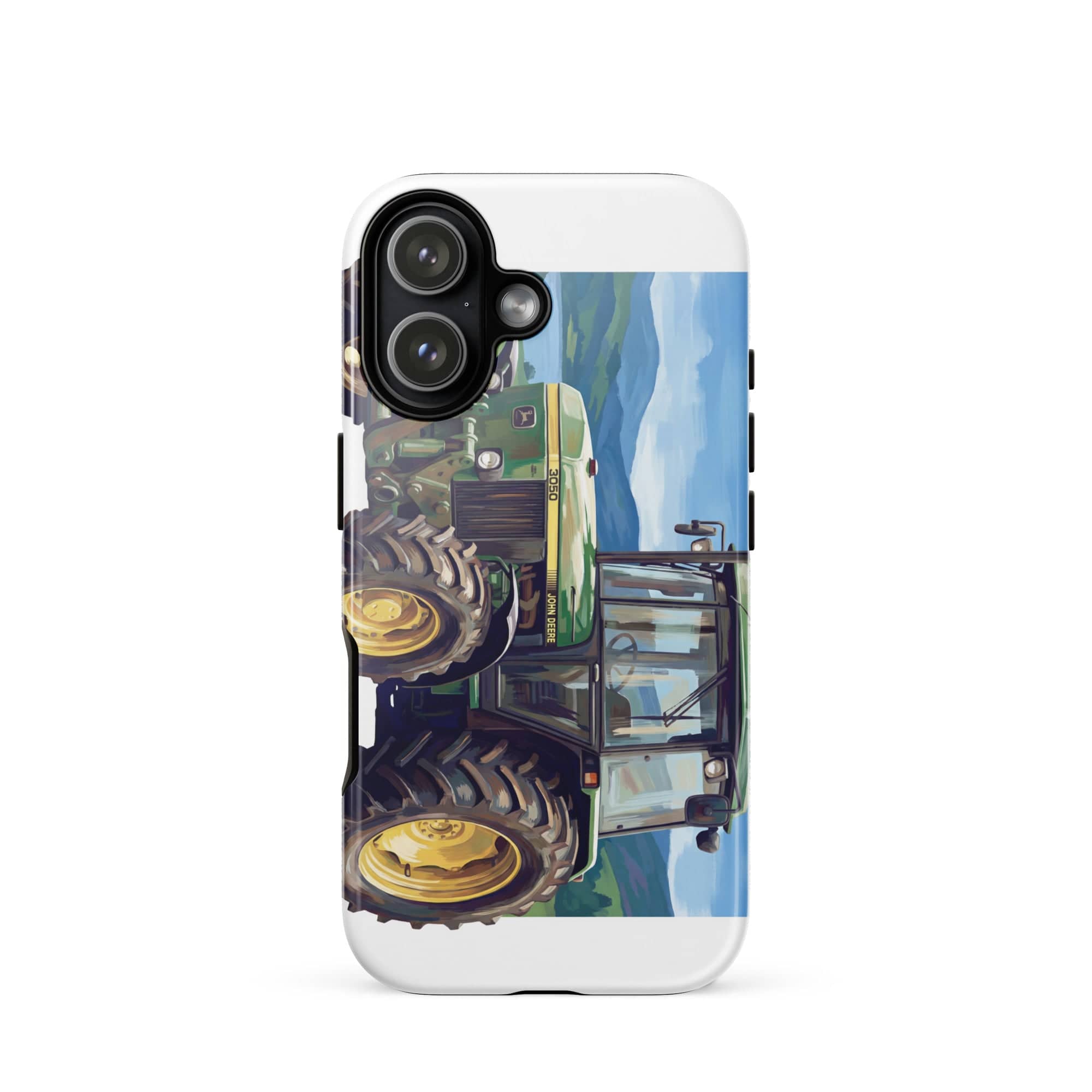 The Tractor Mugs Store iPhone 17 John Deere 3050 | Splash Art Tough Case for iPhone® Quality Farmers Merch