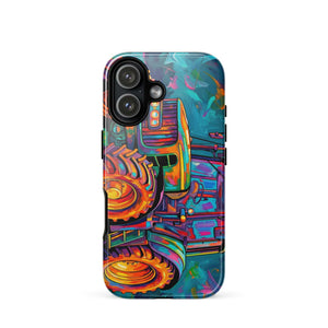 The Tractor Mugs Store iPhone 17 John Deere 6930 | Splash Art Tough Case for iPhone® Quality Farmers Merch