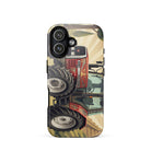 The Tractor Mugs Store iPhone 17 Massey Ferguson 6180 | Art Deco Tough Case for iPhone® Quality Farmers Merch