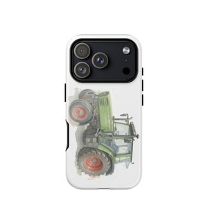 The Tractor Mugs Store iPhone 17 Pro Fendt Farmer 308 C Watercolor | Tough Case for iPhone® Quality Farmers Merch