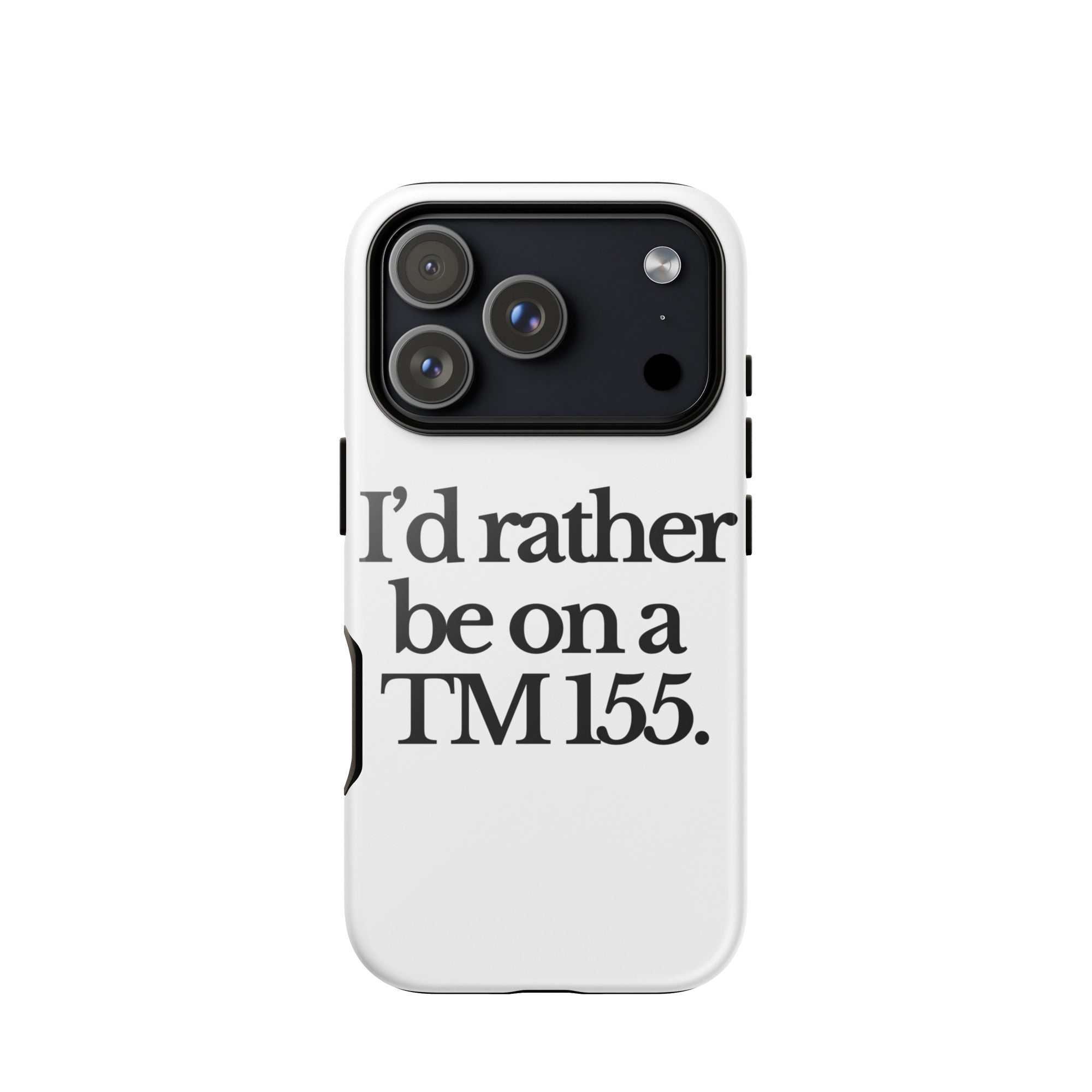 The Tractor Mugs Store iPhone 17 Pro I'D RATHER BE ON A TM 155 | Tough Case for iPhone® Quality Farmers Merch