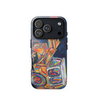 The Tractor Mugs Store iPhone 17 Pro JCB 3C II | Splash Art Tough Case for iPhone® Quality Farmers Merch