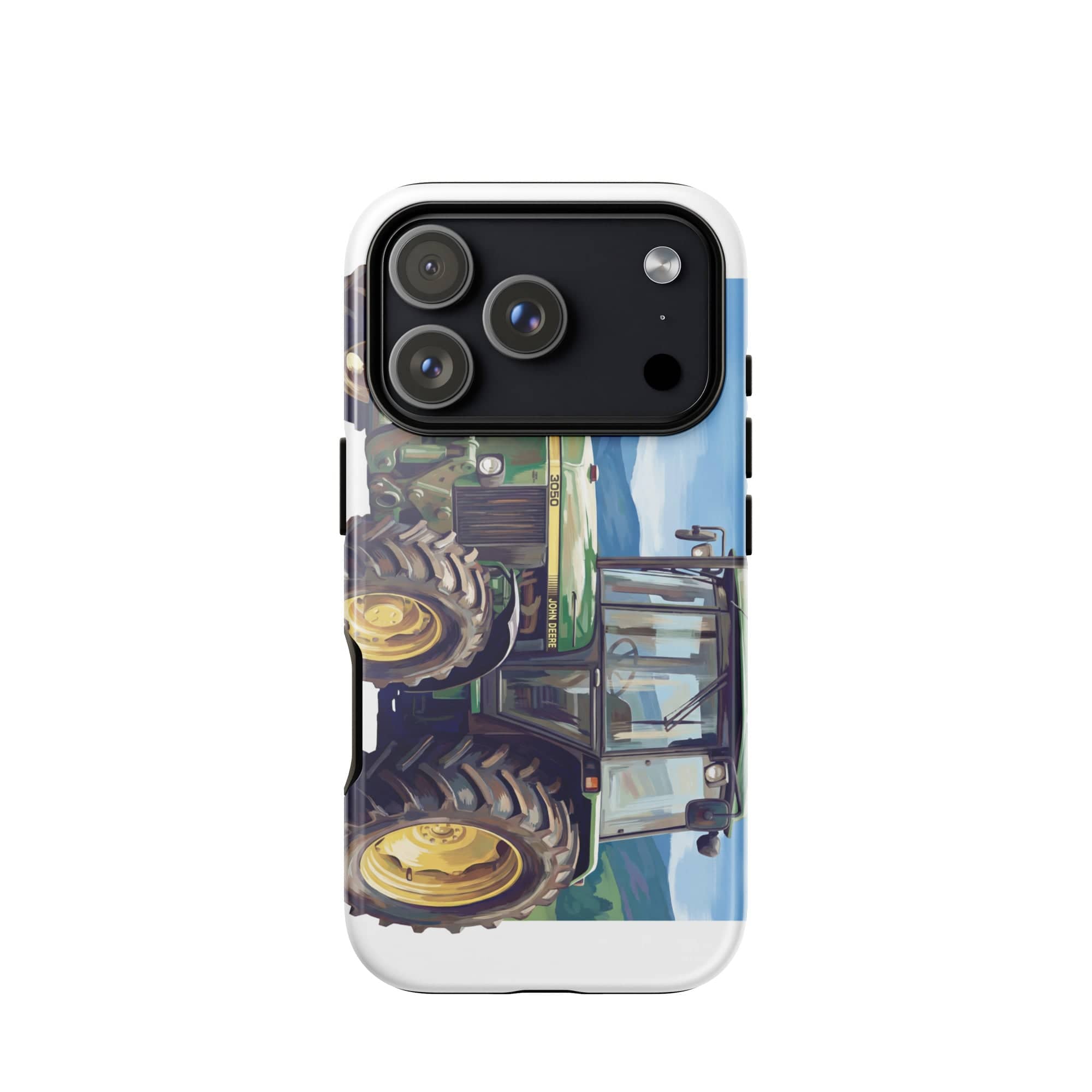 The Tractor Mugs Store iPhone 17 Pro John Deere 3050 | Splash Art Tough Case for iPhone® Quality Farmers Merch