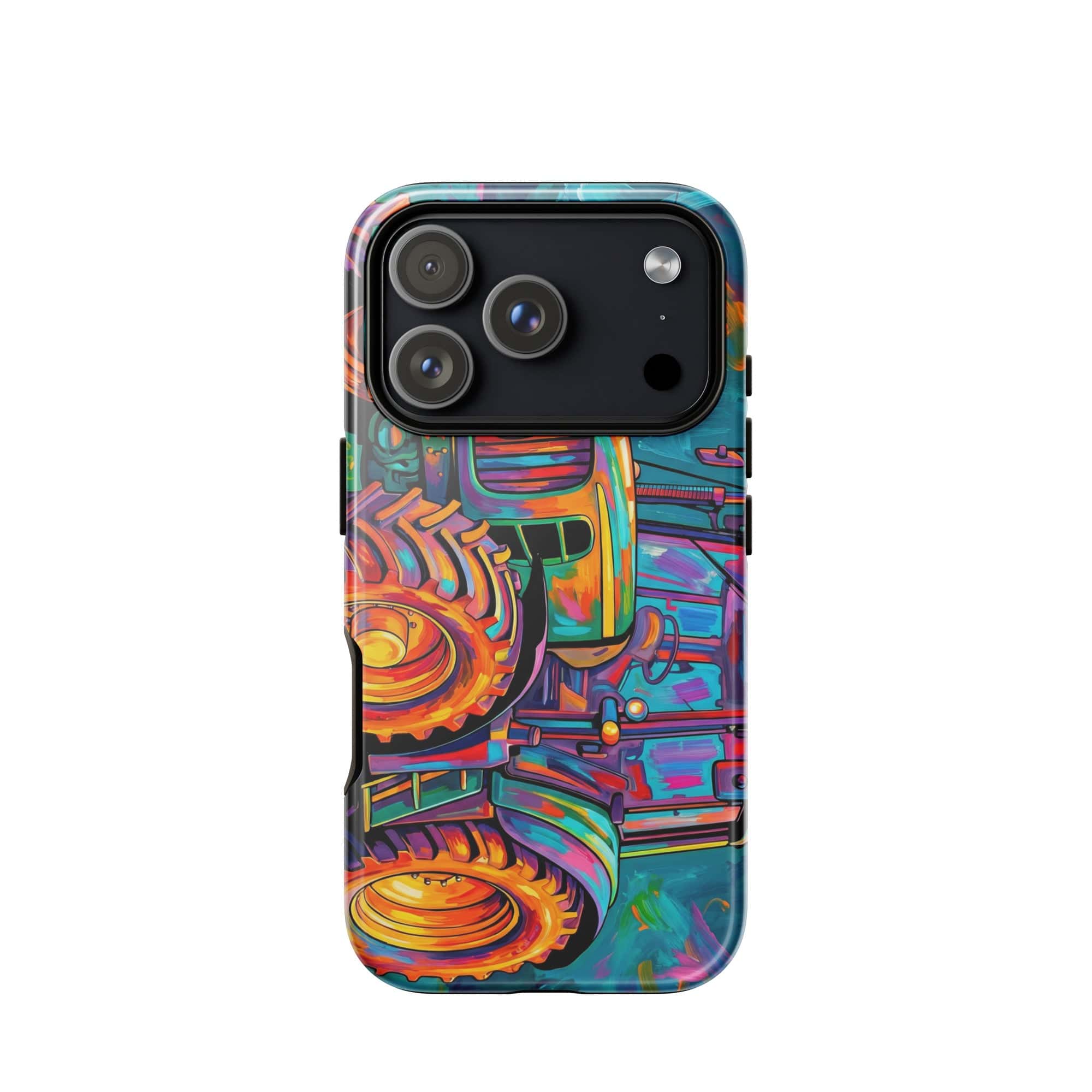 The Tractor Mugs Store iPhone 17 Pro John Deere 6930 | Splash Art Tough Case for iPhone® Quality Farmers Merch