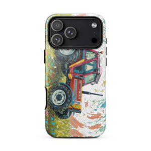 The Tractor Mugs Store iPhone 17 Pro Max FIAT 90-90 DT Splash Art | Tough Case for iPhone® Quality Farmers Merch