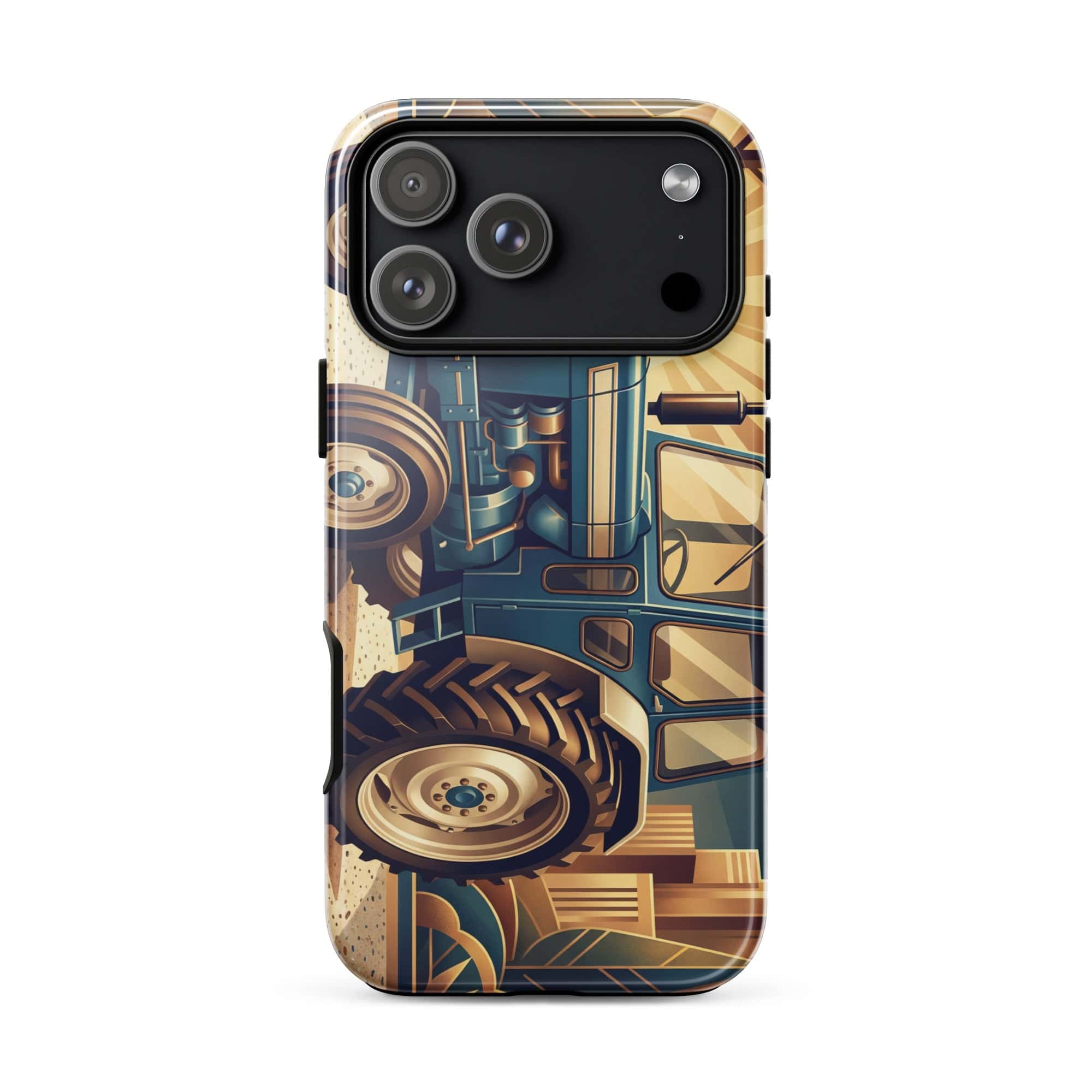 The Tractor Mugs Store iPhone 17 Pro Max Ford 5000 | Art Deco Tough Case for iPhone® Quality Farmers Merch