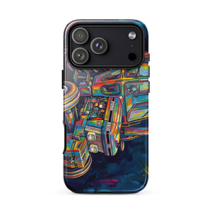 The Tractor Mugs Store iPhone 17 Pro Max Ford 6810 2WD | Splash Art Tough Case for iPhone® Quality Farmers Merch