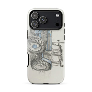 The Tractor Mugs Store iPhone 17 Pro Max Ford 8340 Pencil-Sketch | Tough Case for iPhone® Quality Farmers Merch