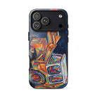 The Tractor Mugs Store iPhone 17 Pro Max JCB 3C II | Splash Art Tough Case for iPhone® Quality Farmers Merch