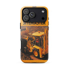 The Tractor Mugs Store iPhone 17 Pro Max JCB 3CX Sitemaster Brochure | Tough Case for iPhone® Quality Farmers Merch