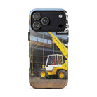 The Tractor Mugs Store iPhone 17 Pro Max JCB Loadall 530 Brochure | Tough Case for iPhone® Quality Farmers Merch
