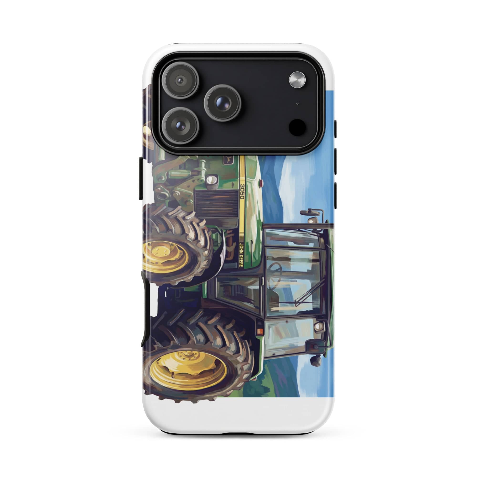 The Tractor Mugs Store iPhone 17 Pro Max John Deere 3050 | Splash Art Tough Case for iPhone® Quality Farmers Merch