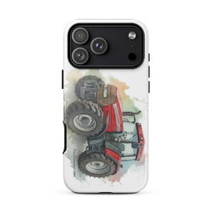 The Tractor Mugs Store iPhone 17 Pro Max McCormick MTX 150 Signature Edition Watercolor | Tough Case for iPhone® Quality Farmers Merch