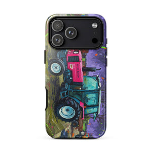 The Tractor Mugs Store iPhone 17 Pro Max Renault 65-32 MX Splash Art | Tough Case for iPhone® Quality Farmers Merch