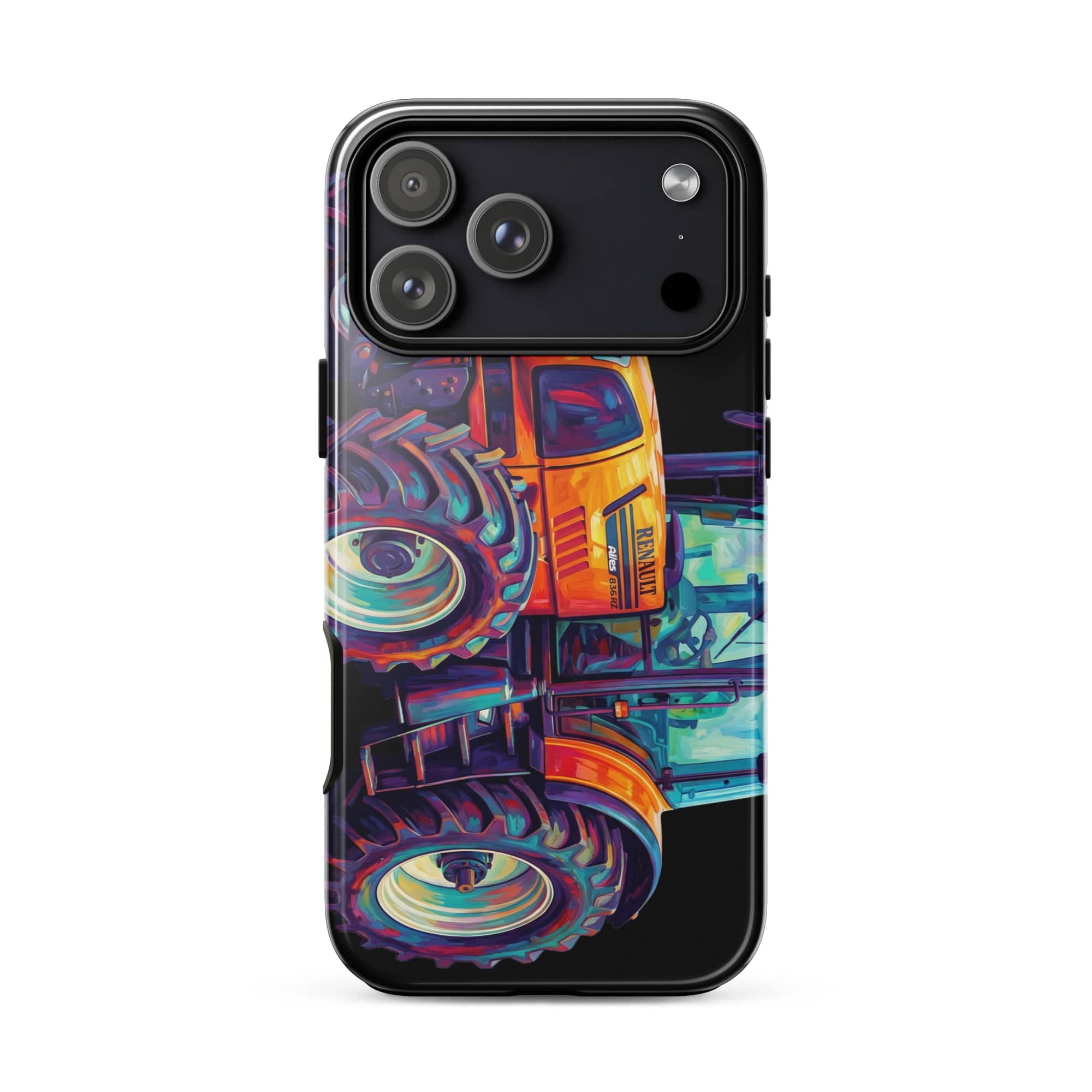 The Tractor Mugs Store iPhone 17 Pro Max Renault Atles 926 | Splash Art Tough Case for iPhone® Quality Farmers Merch