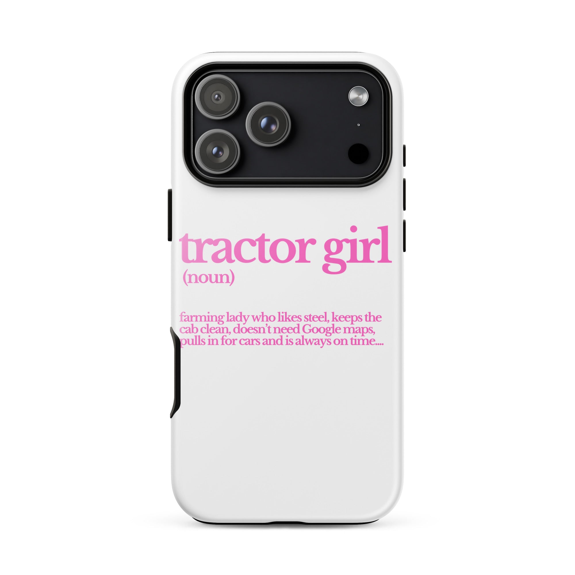 The Tractor Mugs Store iPhone 17 Pro Max TRACTOR GIRL | Tough Case for iPhone® Quality Farmers Merch