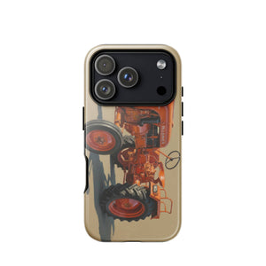The Tractor Mugs Store iPhone 17 Pro Porsche Diesel A111 Oil Painting | Tough Case for iPhone® Quality Farmers Merch