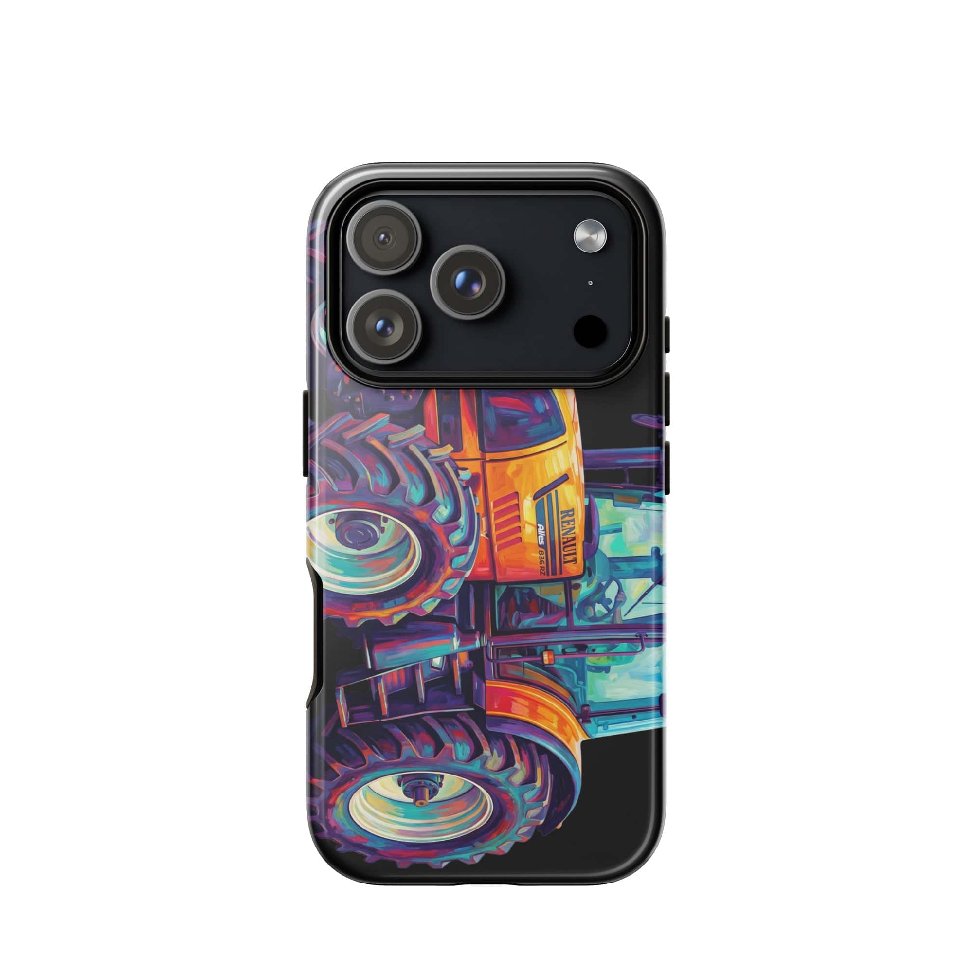 The Tractor Mugs Store iPhone 17 Pro Renault Atles 926 | Splash Art Tough Case for iPhone® Quality Farmers Merch