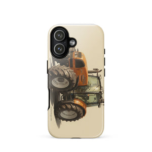 The Tractor Mugs Store iPhone 17 Renault ares 696 rz Oil Painting | Tough Case for iPhone® Quality Farmers Merch