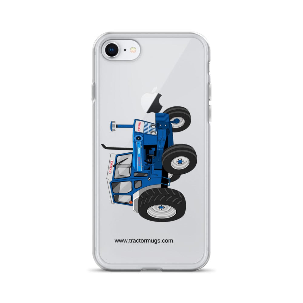 The Tractor Mugs Store iPhone 7/8 Ford 7000  |  Clear Case for iPhone® Quality Farmers Merch