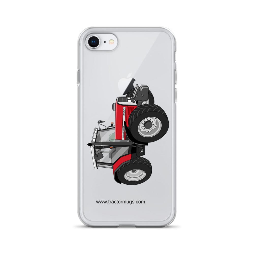 The Tractor Mugs Store iPhone 7/8 Massey Ferguson 6180 | Clear Case for iPhone® Quality Farmers Merch