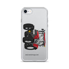 The Tractor Mugs Store iPhone SE Case IH Maxxum 145 | Clear Case for iPhone® Quality Farmers Merch