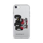 The Tractor Mugs Store iPhone SE Case IH Maxxum 150 Activedrive 8 | Clear Case for iPhone® Quality Farmers Merch