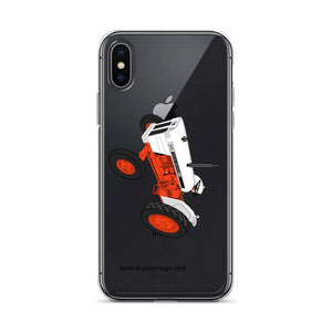 The Tractor Mugs Store iPhone X/XS Case David Brown 995 (1973) | Clear Case for iPhone® Quality Farmers Merch