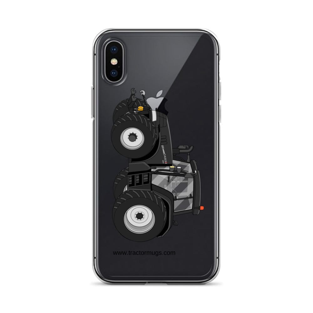 The Tractor Mugs Store iPhone X/XS Case IH 195 CVX Black | Clear Case for iPhone® Quality Farmers Merch