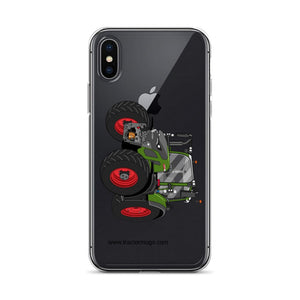 The Tractor Mugs Store iPhone X/XS Fendt 620 Vario | Clear Case for iPhone® Quality Farmers Merch