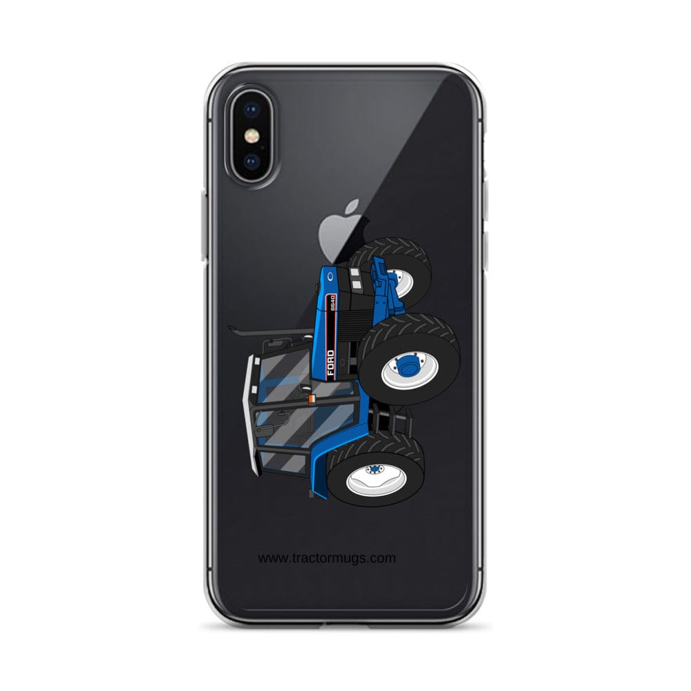 The Tractor Mugs Store iPhone X/XS Ford 6640 SE 4WD  | Clear Case for iPhone® Quality Farmers Merch