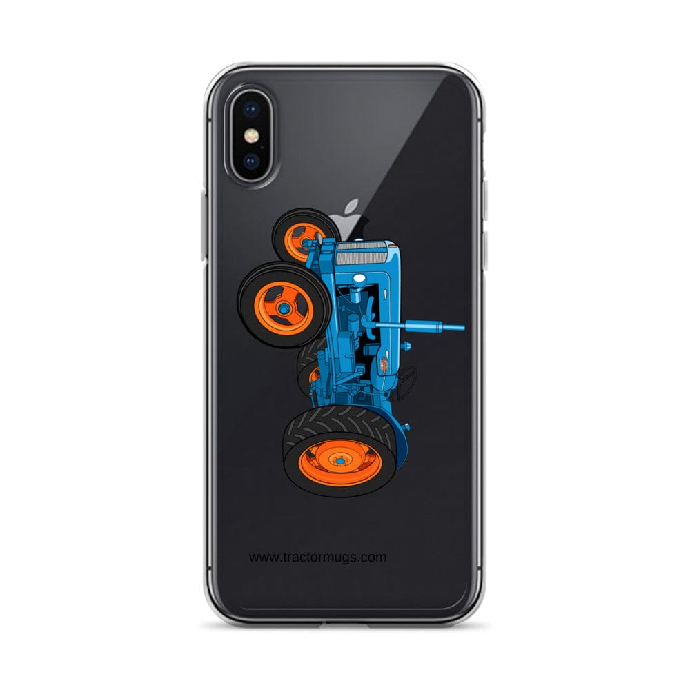 The Tractor Mugs Store iPhone X/XS Fordson Power Major (1958) | Clear Case for iPhone® Quality Farmers Merch
