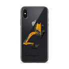 The Tractor Mugs Store iPhone X/XS JCB 370 LC | Clear Case for iPhone® Quality Farmers Merch