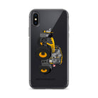 The Tractor Mugs Store iPhone X/XS JCB Fastrac 4220 Icon | Clear Case for iPhone® Quality Farmers Merch