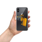 The Tractor Mugs Store iPhone X/XS JCB Grey Cab TURBO | Clear Case for iPhone® Quality Farmers Merch