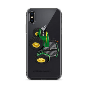 The Tractor Mugs Store iPhone X/XS John Deere 6800   |  Clear Case for iPhone® Quality Farmers Merch