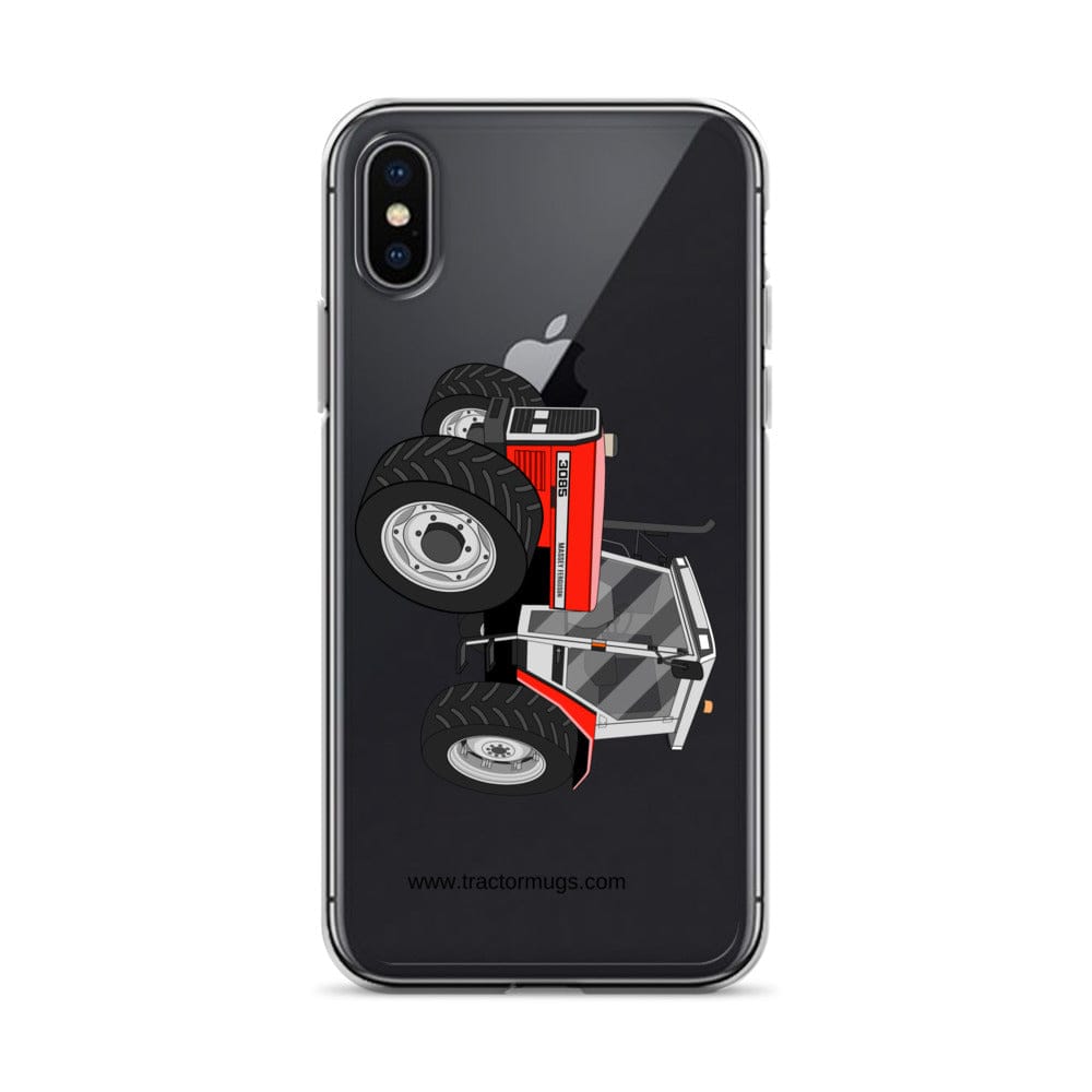 The Tractor Mugs Store iPhone X/XS Massey Ferguson 3085 |  Clear Case for iPhone® Quality Farmers Merch