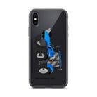 The Tractor Mugs Store iPhone X/XS New Holland T6 180 Methane | Clear Case for iPhone® Quality Farmers Merch