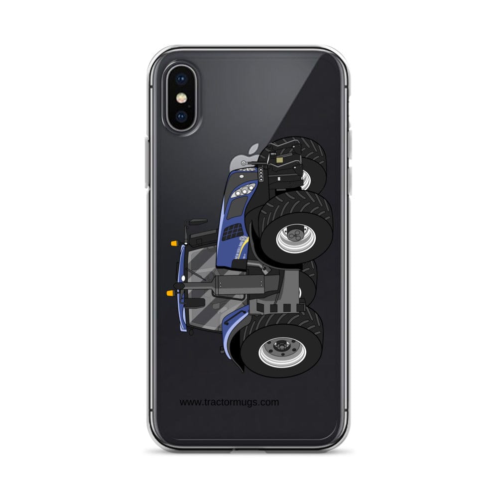 The Tractor Mugs Store iPhone X/XS New Holland T8 435 | Clear Case for iPhone® Quality Farmers Merch